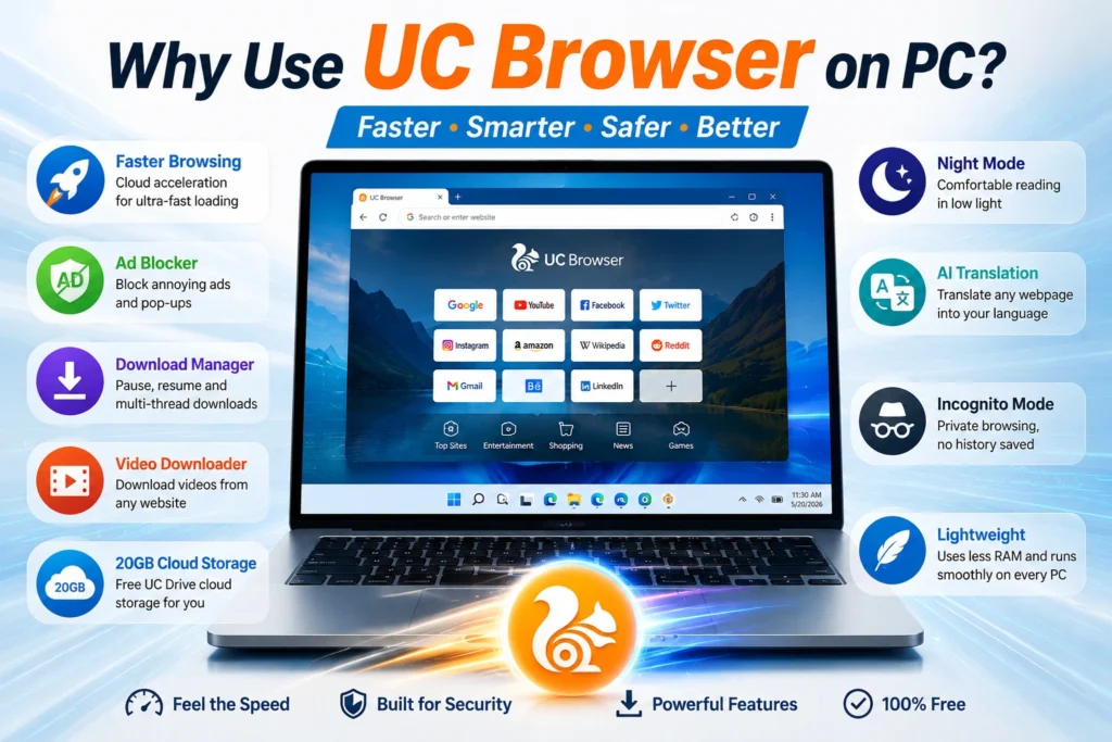 Use UC Browser on PC
